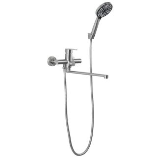 Смеситель для ванны и душа Frap F2248 Сатин